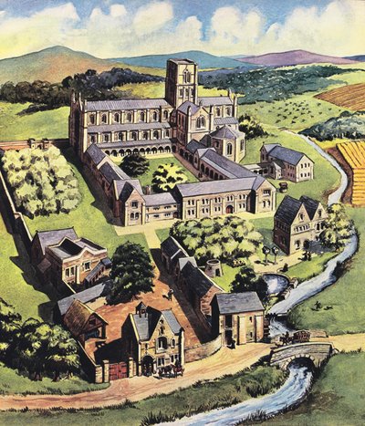 Livet i klostren av English School